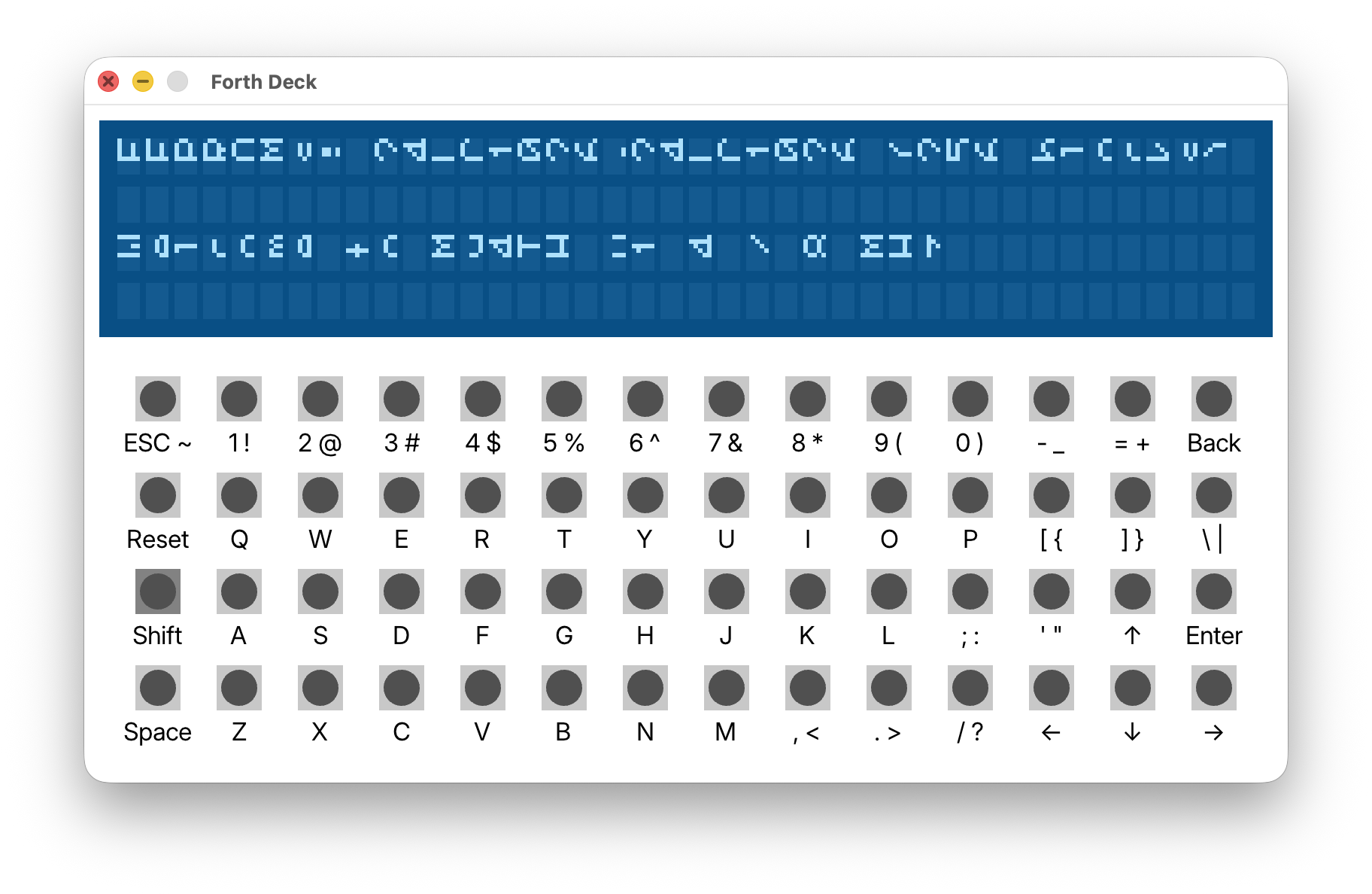 I forgot how I laid out the LCD bitmap